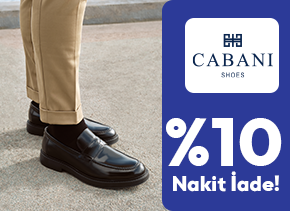 TÜRMOBKartlılara Cabani Ayakkabı Harcamalarında %10 Nakit İade!