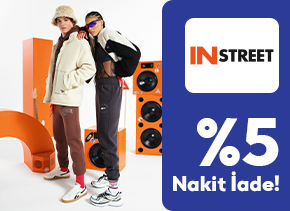 TÜRMOBKartlılara IN Street’de %5 Nakit İade!