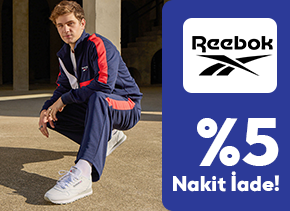 TÜRMOBKartlılara Reebok’da %5 Nakit İade!