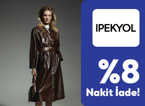 TÜRMOBkart ile İpekyol Mağazalarından Yapacağınız Alışverişlerde %8 Nakit İade Fırsatı Sizi Bekliyor.