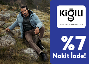 TÜRMOBkart ile Kiğılı Mağazalarından Yapacağınız Alışverişlerde %7 Nakit İade Fırsatı Sizi Bekliyor.