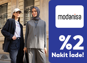 TÜRMOBkart ile Modanisa Mağazalarından Yapacağınız Alışverişlerde %2 Nakit İade Fırsatı Sizi Bekliyor.