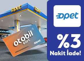 TÜRMOBKart’tan Opet’te %3 Nakit İade!