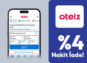 TÜRMOBkart ile OtelZ Mağazasından Yapacağınız Alışverişlerde %4 Nakit İade Fırsatı Sizi Bekliyor.