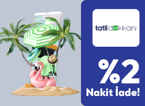 TÜRMOBkart ile Tatil Dükkanı Mağazalarından Yapacağınız Alışverişlerde %2 Nakit İade Fırsatı Sizi Bekliyor.